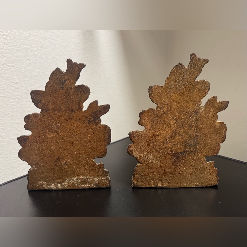 Floral Cast Iron Door Stops - Picture 3 of 4